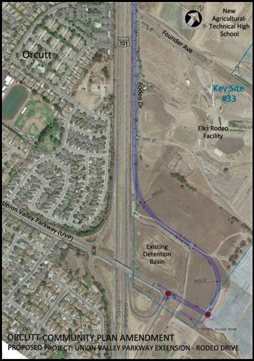 Union Valley Parkway connection concept